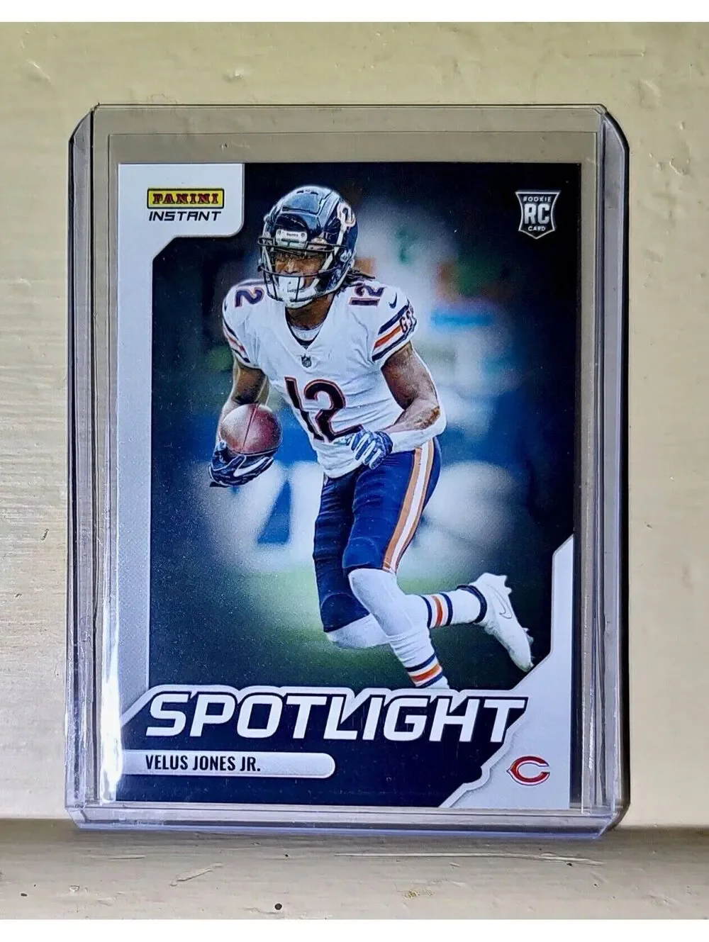 Velus Jones Jr 2022 NFL Panini #23 Spotlight Rookie Football Card 1/603